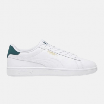 PUMA SMASH 3.0 L BRANCO COM VERDE