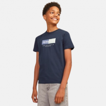 JACK&JONES T-SHIRT AZUL COM...